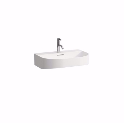 Picture of Laufen SONAR - Waschtisch SONAR 60X42 WS MATT, 757 weiss matt, 1 Hahnloch, 600 x 420 x 145, Art.Nr. : H8103427571041