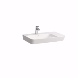 Picture of Laufen MODERNA R - Waschtisch unterbaufähig, Abstellfläche rechts, 049 perga, 1 Hahnloch, 700 x 465 x 165, Art.Nr. : H8175420491041