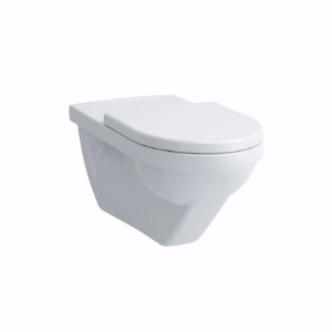 Picture of Laufen MODERNA R - Wand-WC 'liberty', Tiefspüler, ohne Spülrand, barrierefrei, 757 weiss matt, 700 x 360 x 345, Art.Nr. : H8215477570001