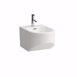 Picture of Laufen SONAR - Wand-Bidet SONAR 53X37 WS MATT, 757 weiss matt, 1 Hahnloch, 540 x 370 x 300, Art.Nr. : H8303417573021