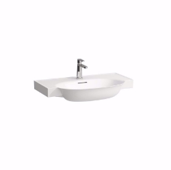 Picture of Laufen THE NEW CLASSIC - Waschtisch unterbaufähig NEWCLASSIC 80X48 LCC WS, 400 LCC-weiss, 1 Hahnloch, 800 x 480 x 165, Art.Nr. : H8138554001041