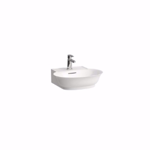 Picture of Laufen THE NEW CLASSIC - Handwaschbecken WANDMONTIERT NEWCLASSIC 50X45 WS MATT, 757 weiss matt, ohne Hahnloch, 500 x 450 x 170, Art.Nr. : H8158527571091