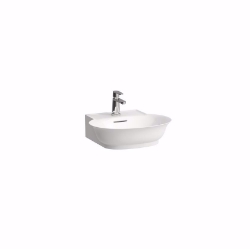 Picture of Laufen THE NEW CLASSIC - Aufsatz-Handwaschbecken, 757 weiss matt, ohne Hahnloch, 500 x 450 x 170, Art.Nr. : H8168527571091