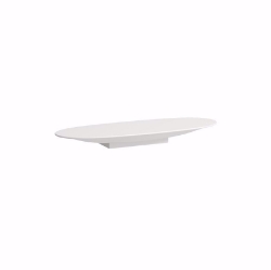 Picture of Laufen THE NEW CLASSIC - Ablage 420 mm, 757 weiss matt, 420 x 165 x 50, Art.Nr. : H8778517570001