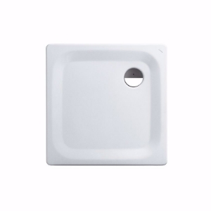 Picture of Laufen PLATINA - Duschwanne, quadratisch, Stahl emailliert (3,5 mm), extraflach (25 mm), 000 weiss, mit Schallschutz, 800 x 800 x 25, Art.Nr. : H2150010000411