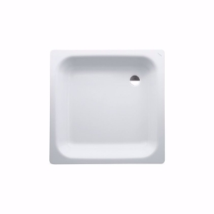 Picture of Laufen PLATINA - Duschwanne, quadratisch, Stahl emailliert (3,5 mm), tief (150 mm), 000 weiss, mit Schallschutz, 800 x 800 x 150, Art.Nr. : H2150210000411