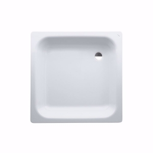 Picture of Laufen PLATINA - Duschwanne, quadratisch, Stahl emailliert (3,5 mm), tief (150 mm), 000 weiss, mit Schallschutz, 900 x 900 x 150, Art.Nr. : H2150220000411