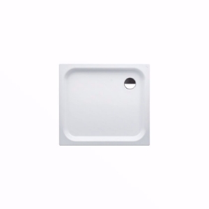 Picture of Laufen PLATINA - Duschwanne, rechteckig, Stahl emailliert (3,5 mm), flach (65 mm), 000 weiss, mit Schallschutz, 1000 x 900 x 65, Art.Nr. : H2150310000411
