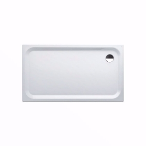 Picture of Laufen PLATINA - Duschwanne, rechteckig, Stahl emailliert (3,5 mm), flach (45 mm), 000 weiss, mit Schallschutz, 1600 x 900 x 45, Art.Nr. : H2150360000411