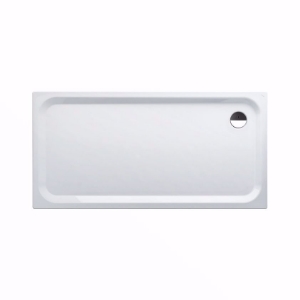 Picture of Laufen PLATINA - Duschwanne, rechteckig, Stahl emailliert (3,5 mm), flach (45 mm), 000 weiss, mit Schallschutz, 1800 x 900 x 45, Art.Nr. : H2150370000411