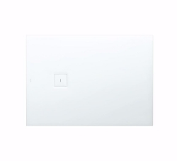 Picture of Laufen SOLUTIONS - Duschwanne, aus Verbundwerkstoff Marbond, rechteckig, Ablauf Seite, 000 weiss, 1400 x 1000 x 42, Art.Nr. : H2134450000001