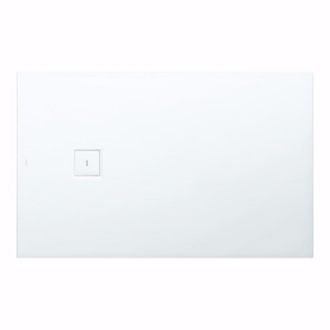 Picture of Laufen SOLUTIONS - Duschwanne, aus Verbundwerkstoff Marbond, rechteckig, Ablauf Seite, 000 weiss, 1600 x 1000 x 42, Art.Nr. : H2134470000001