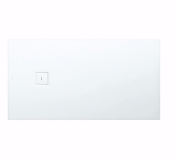 Picture of Laufen SOLUTIONS - Duschwanne, aus Verbundwerkstoff Marbond, rechteckig, Ablauf Seite, 000 weiss, 1700 x 900 x 44, Art.Nr. : H2144400000001