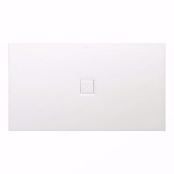Picture of Laufen SOLUTIONS - Duschwanne, aus Verbundwerkstoff Marbond, superflach, rechteckig, auch für flächenbündigen Einbau geeignet, 000 weiss, 1700 x 1000 x 40, Art.Nr. : H2154460000001