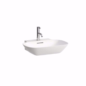 Picture of Laufen INO - Waschtisch INO 56X45 LCC WS, 400 LCC-weiss, 1 Hahnloch, 560 x 450 x 120, Art.Nr. : H8103024001041