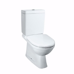 Picture of Laufen MODERNA R - Stand-WC für Spülkasten, Tiefspüler, mit Spülrand, Abgang S15 verdeckt, 000 weiss, 670 x 360 x 400, Art.Nr. : H8235410000001
