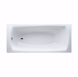 Picture of Laufen PALLADIUM - Badewanne, Einbauversion, Stahl emailliert (3,5 mm), 000 weiss, mit Schallschutz, 1800 x 430 x 800, Art.Nr. : H2251000000411