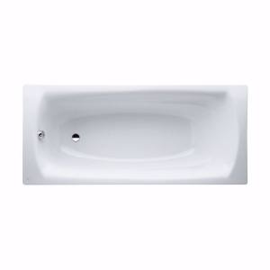 Picture of Laufen PALLADIUM - Badewanne, Einbauversion, Stahl emailliert (3,5 mm), 000 weiss, mit Schallschutz, 1800 x 430 x 800, Art.Nr. : H2251000000411