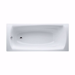 Picture of Laufen PALLADIUM - Badewanne, Einbauversion, Stahl emailliert (3,5 mm), 000 weiss, mit Schallschutz, 1700 x 430 x 750, Art.Nr. : H2251100000411