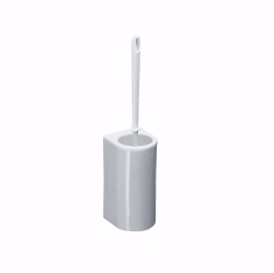 Picture of Laufen UNIVERSAL - Keramische WC-Bürstengarnitur, inkl. Klosettbürste, 757 weiss matt, 180 x 90 x 105, Art.Nr. : H8736807570001