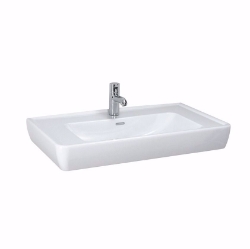 Picture of Laufen PRO - Waschtisch PRO 85X48 WEISS, 850 x 480 x 170, 1 Hahnloch 000, weiss 1 Hahnloch , Art.Nr. : H8139560001041
