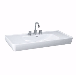 Picture of Laufen PRO - Waschtisch PRO 105X48 WEISS, 1050 x 480 x 170, 1 Hahnloch 000, weiss 1 Hahnloch , Art.Nr. : H8139580001041
