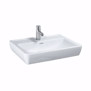 Picture of Laufen PRO - Waschtisch PRO 55X48 WEISS, 550 x 480 x 170, 1 Hahnloch 000, weiss 1 Hahnloch , Art.Nr. : H8189510001041