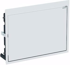 Picture of Geberit ONE Fertigbauset für Waschtisch tiefschwarz RAL 9005, Art.Nr.: 115.420.DW.1