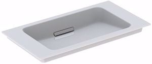 Picture of Geberit ONE Möbelwaschtisch weiss 75 cm chrom gebürstet, Art.Nr.: 500.391.01.2