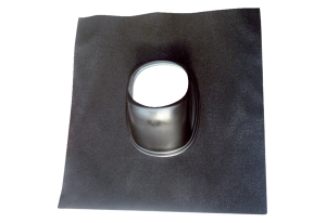 Picture of Maico Dachpfanne DP 125 SB Dachpfanne Universal mit Bitumen-Anformstück, Farbe: Schwarz, für Anschlussdurchmesser: 125 mm, Art.Nr. : 0092.0379