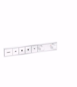 Picture of Hansgrohe RainSelect Thermostat Unterputz für 4 Verbraucher, Mattweiß , Art.Nr. : 15382700