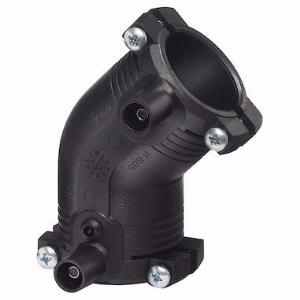 Bild von +GF+ ELGEF Plus Winkel 45° PE100 d32-63mm / SDR11, d mm: 40, Art.Nr.: 753151609
