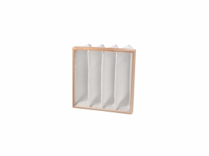 Picture of Unifil GK4-610-H-4T Taschenfilter, Holzrahmen, 592x592x125, ISO coarse 50% / G4, Art.Nr. 208387