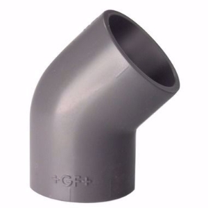 Picture of +GF+ Winkel 45° PVC-U metrisch, Grösse: 20, Art.Nr.: 721150106