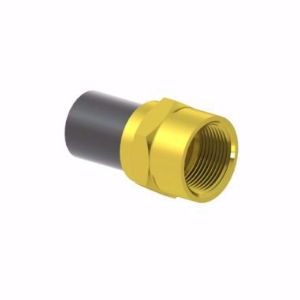 Picture of +GF+ ELGEF Plus Übergangsadapter PE/Messing d25-63mm / SDR11 / Innengewinde Rp, d mm: 50, Art.Nr.: 720920210