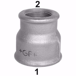 Bild von +GF+ 240 Muffe, reduziert, ISO/EN M2, Dim. (1-2): 1" ‑ 1/2", Art.Nr.: 770240124