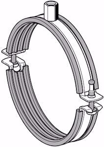 Picture of Sikla Lüftungsschelle mit Einlage Top-2G DN 140 , Art.Nr. : 111790
