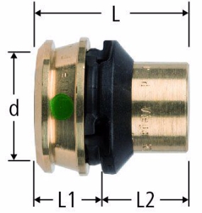 Picture of Nussbaum  84238 Optiflex-Flowpress-Verschlusskappe, Grösse: 32, Art.Nr. 84238.24