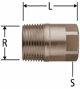 Picture of Nussbaum  86008 Optiflex-Verschlusszapfen zu Verteilern, Grösse: ¾, Art.Nr. 86008.05