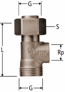 Picture of Nussbaum  86018 Optiflex-T-Stück zu Optiflex-Verteilern, Grösse: ¾ x 16/20, Art.Nr. 86018.21