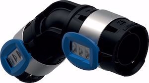 Picture of Geberit FlowFit Bogen 45° d25mm, Art.Nr. :620.062.00.1