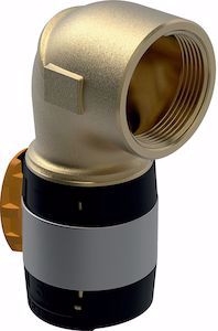 Picture of Geberit FlowFit Übergangsbogen 90°mit Innengewinde d63, Rp2", Art.Nr. :620.536.00.1