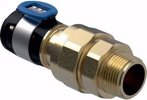 Picture of Geberit FlowFit Übergangsverschraubung mit Aussengewinde d40mm, R1 1/4", Art.Nr. :620.584.00.1