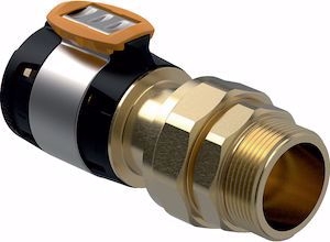 Picture of Geberit FlowFit Übergangsverschraubung mit Aussengewinde d50mm, R1 1/2", Art.Nr. :620.585.00.1