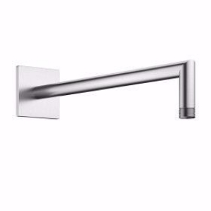 Picture of Brausenarm brushed steel Brausenarm, brushed steel, Rosette eckig, Art.Nr. : 26.000.803.177