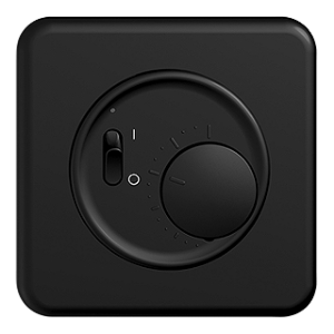 Picture of Feller STANDARDdue Thermostat schwarz, Art.Nr. :4251.QMI.60