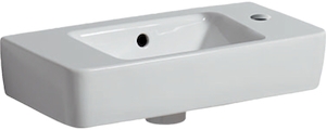 Picture of Geberit Compact Waschtisch mit Hahnloch und Überlauf weiss, 50x25cm, Art.Nr. : 276150000
