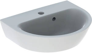 Picture of Geberit Renova Plan Handwaschtisch mit Hahnloch, Überlauf KeraTect, weiss, 45x36cm, Art.Nr. : 500.375.01.8