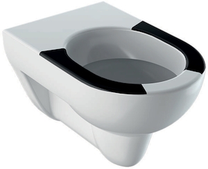 Picture of Geberit Renova Wand-WC Tiefspüler für ohne WC-Sitz weiss, 35x34x54cm, Art.Nr. : 203045000