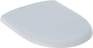 Picture of Geberit Renova WC-Sitz eckig mit Absenkautomatik, Quick weiss, 45.5x37cm, Befestigung oben, Art.Nr. : 500.836.01.1